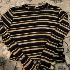 striped sweater/long sleeve